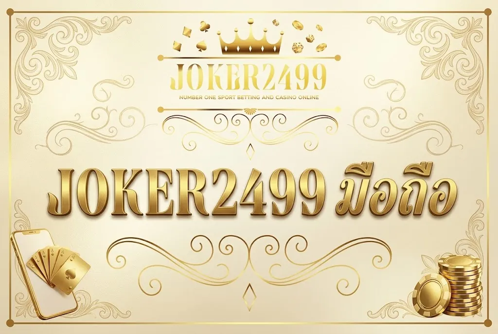 JOKER2499 มือถือ: เล่นคาสิโนออนไลน์ครบวงจรบนมือถือที่ joker2499.lol
